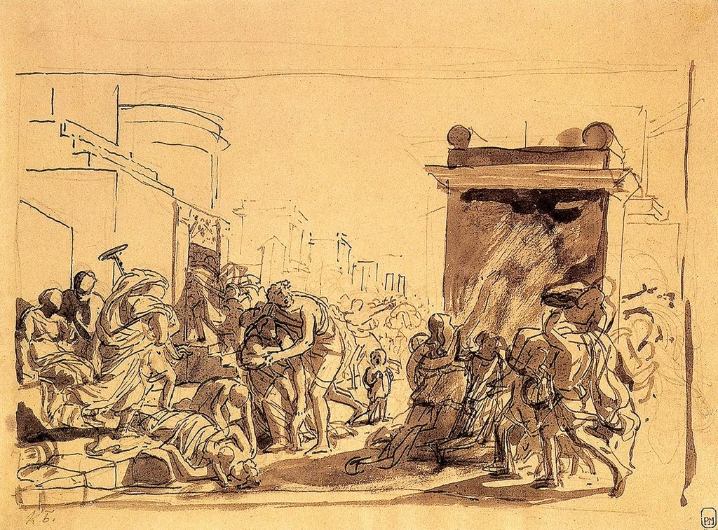 L'ultimo giorno di Pompei - studio 1
